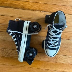 Women’s size 8 converse roller skates